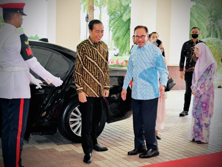 Presiden Jokowi Apresiasi PM Malaysia terkait Penyelesaian Batas Laut Teritorial Kedua Negara