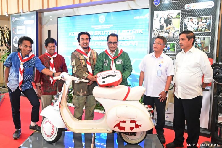 Skuter Listrik Anak Bangsa Menuju Pasar Eropa
