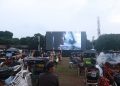 Nonton Film dari Atas Becak dalam Event Kotabaru Food Festival