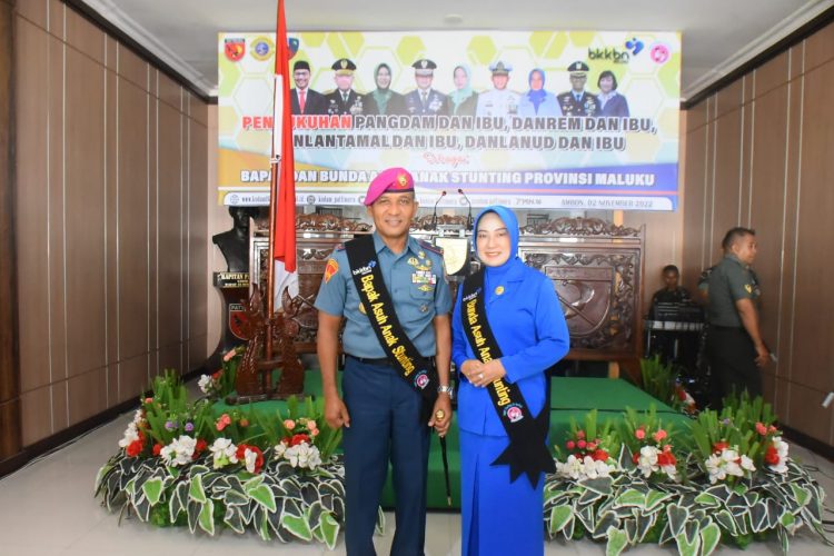 TNI AL di Ambon dan BKKBN Maluku Berkolaborasi untuk Menurunkan Angka Stunting