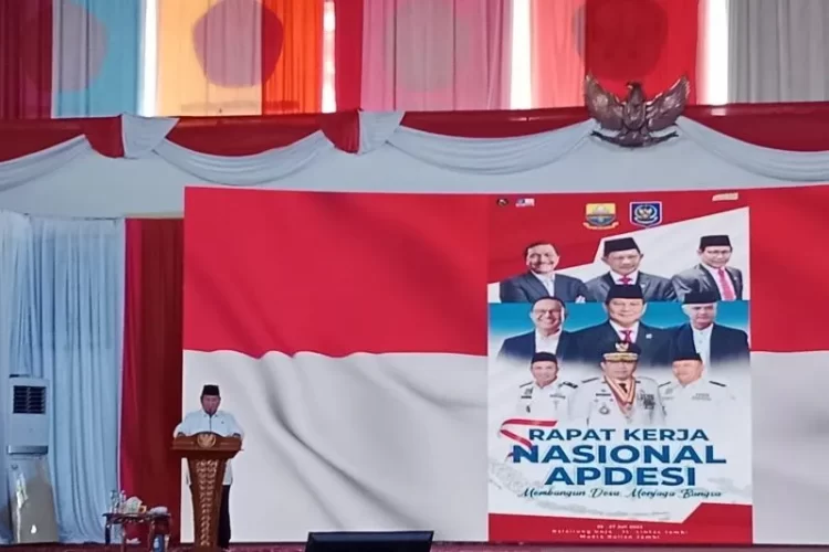 Menteri Pertahanan Hadiri Rapat Kerja Nasional APDESI di Jambi