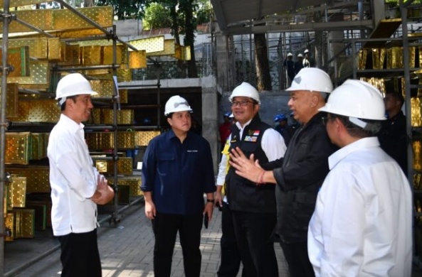 Presiden Jokowi Pastikan Pembangunan Ibu Kota Negara Sesuai Jadwal