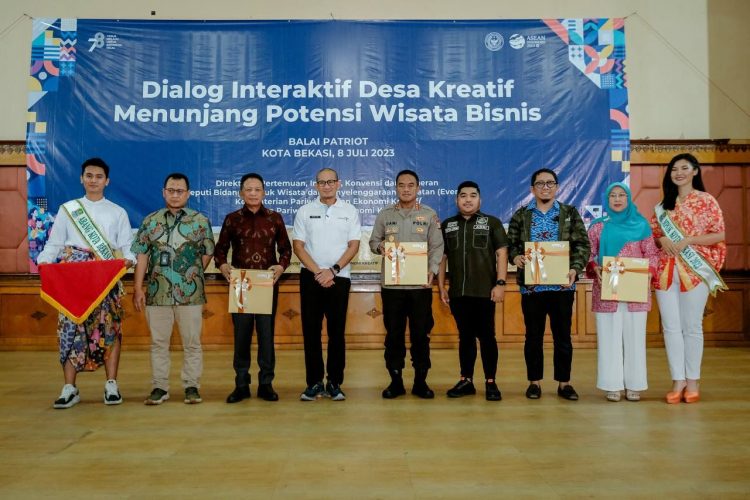 Menparekraf Dorong Pelaku UMKM dan Ekraf untuk Memanfaatkan Potensi Pariwisata MICE di Bekasi