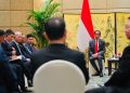 Bertemu Sejumlah Pengusaha di China, Jokowi Komitmen Pertahankan Stabilitas Investasi