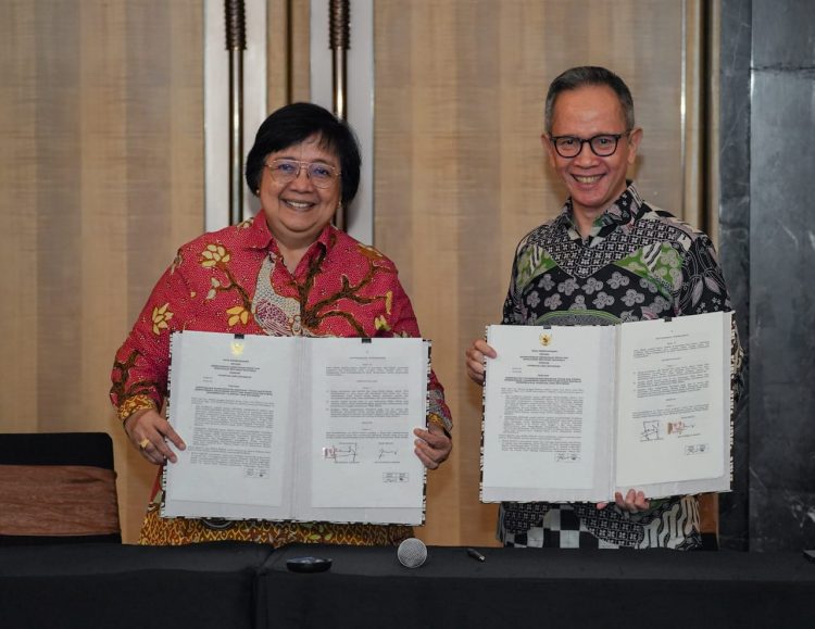 KLHK dan OJK Sepakati Kerja Sama dalam Bidang Pelaksanaan Bursa Karbon