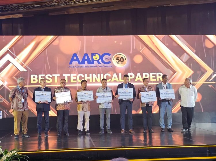 Jasa Marga Raih Penghargaan Best Technical Paper, Kategori Road Safety dalam Ajang Asia Australia Road Conference 2023