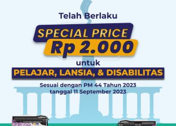Tarif Biskita Trans Pakuan Untuk Pelajar, Lansia, dan Disabilitas Rp 2.000