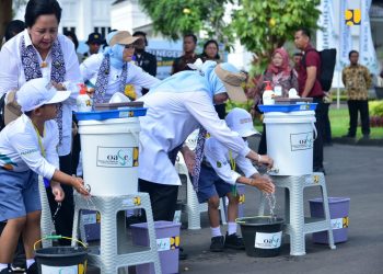 Kartika Basuki Dampingi Iriana Jokowi Edukasi Perilaku Hidup Sehat