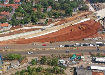 Pengalihan Sementara Akses Gerbang Tol Pamulang, Pengguna Jalan Diimbau Perhatikan Rambu-Rambu Lalu-Lintas