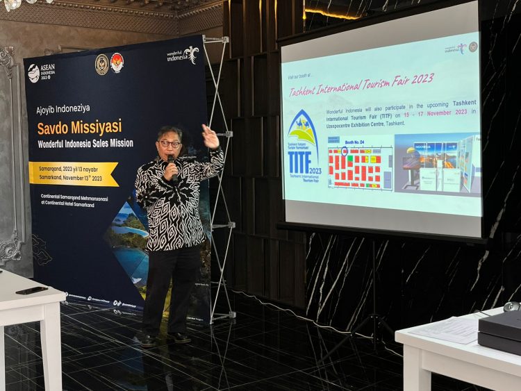 Kemenparekraf Gelar Sales Mission di Uzbekistan Perkuat Eksistensi Pasar Asia Tengah