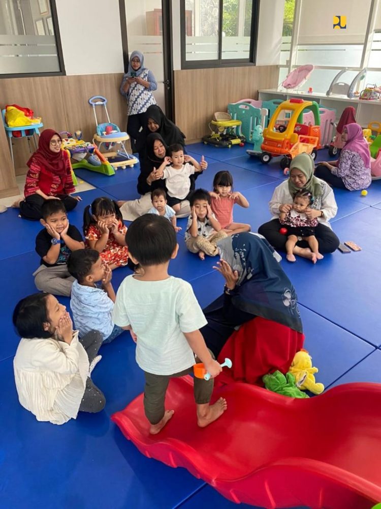 Berikan Pelayanan Terbaik, Taman Asuh Anak Kementerian PUPR Peroleh Penghargaan dari Kementerian PPPA