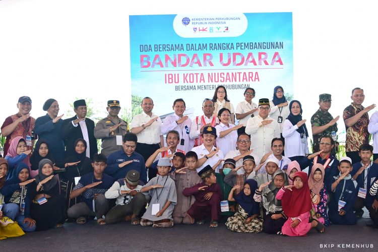 Kemenhub dan Masyarakat Gelar Doa Bersama, Dimulainya Pembangunan Bandara IKN