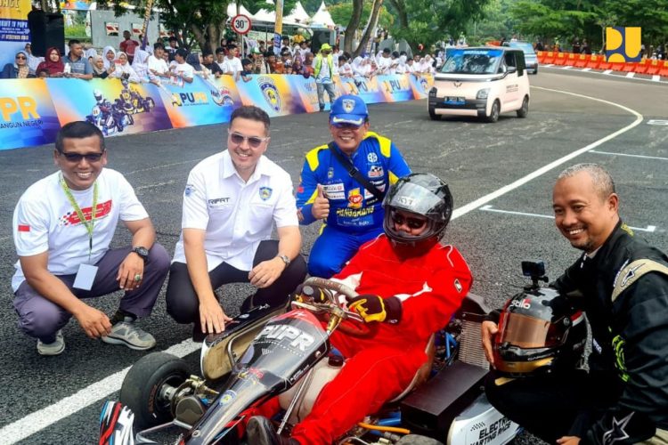 Hari Jalan 2023, Kementerian PUPR Gelar Lomba Gokart Listrik Pertama di Indonesia