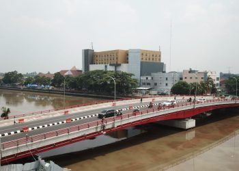 Presiden Jokowi Resmikan 3 Jembatan Pengganti Callender Hamilton di Banten