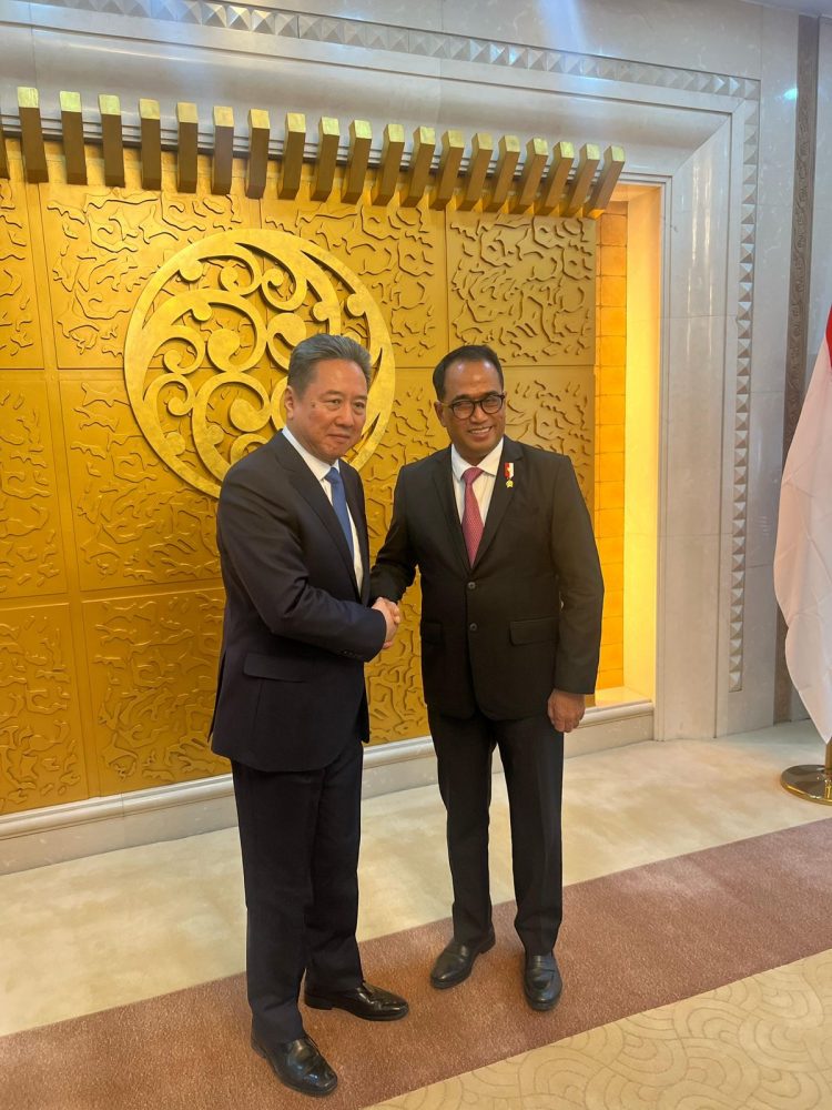 Bertemu Menteri Transportasi Tiongkok, Menhub Bahas Peningkatan Kerja Sama Bilateral