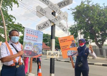 Sehari 3 Kecelakaan di Perlintasan Sebidang, KAI Imbau Tingkatkan Disiplin Berlalu Lintas