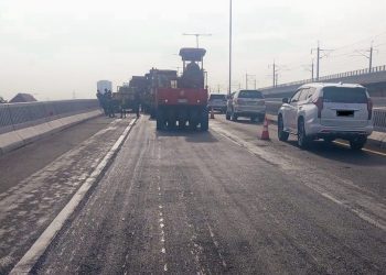 PT JJC Lakukan Pemeliharaan Jalan dan Sambungan Jembatan Ruas Tol Layang MBZ
