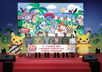 Kemenparekraf-The Pokémon Company Kerja Sama Hadirkan “Pokémon Air Adventures Indonesia”