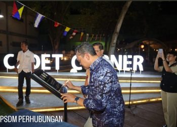Poltekpel Banten Resmikan Cadet Corner