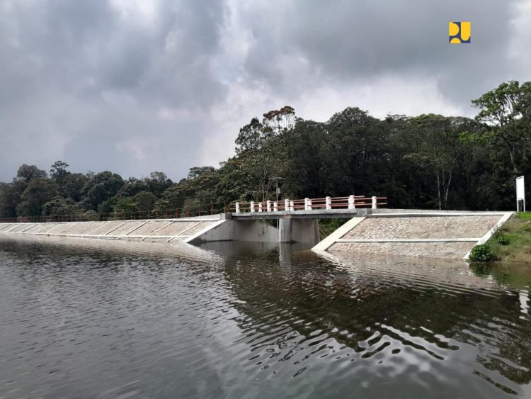 Jaga Pasokan Air Baku, Kementerian PUPR Selesaikan Rehabilitasi Bendungan Situ Lembang