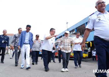 BPTJ Gelar Kegiatan Padat Karya di Terminal Baranangsiang
