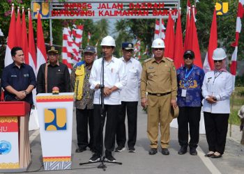 Perlancar Pergerakan Masyarakat, Presiden Jokowi Resmikan 24 Ruas Inpres Jalan Daerah (IJD) di Kalbar