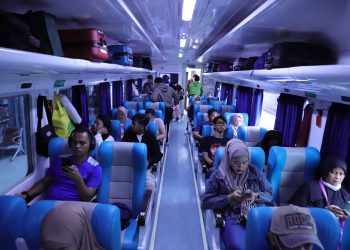 Ketepatan Waktu Keberangkatan KA Jarak Jauh pada Masa Angkutan Lebaran Capai 99,6 Persen
