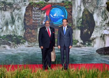 Jelang Pembukaan KTT World Water Forum Ke-10, Presiden Jokowi Sambut para Pemimpin Delegasi
