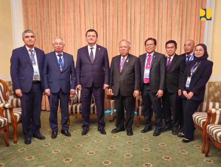 Pertemuan Bilateral dengan Uzbekistan, Menteri Basuki Sampaikan Peluang Kerja Sama Bidang Sumber Daya Air