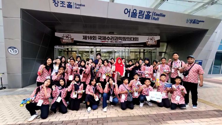 Siswa SMPN 3 Solo Bawa Pulang 54 Medali dari IMSCC di Korea Selatan