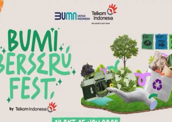 Telkom Dukung Pelestarian Lingkungan lewat Kompetisi Bumi Berseru Fest