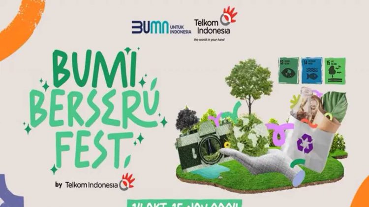 Telkom Dukung Pelestarian Lingkungan lewat Kompetisi Bumi Berseru Fest
