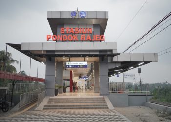 Pengguna Commuter Line Sudah Bisa Naik dan Turun di Stasiun Pondok Rajeg
