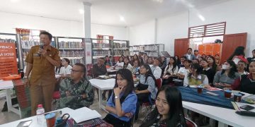 Kolaborasi Komunitas Literasi Rapture dan Dinas Perpustakaan Tapanuli Utara dalam Diskusi Praktik Baik