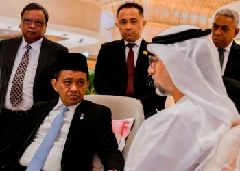 Menteri Bahlil Terima Menteri Energi UEA Bahas Percepatan Produksi LNG di Blok Andaman
