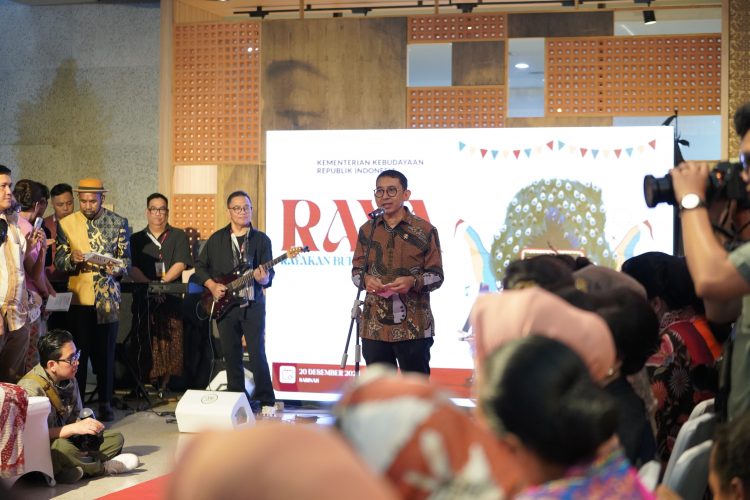 Buka Rangkaian Kegiatan RAYA: Rayakan Budaya Indonesia, Pelestarian Budaya Merupakan Tanggung Jawab Bersama