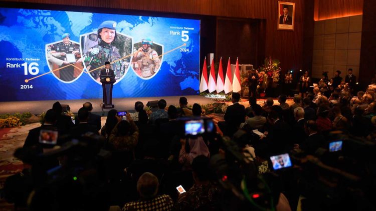 Menlu Sugiono: Terima Kasih Penjaga Perdamaian Indonesia di Berbagai Belahan Dunia