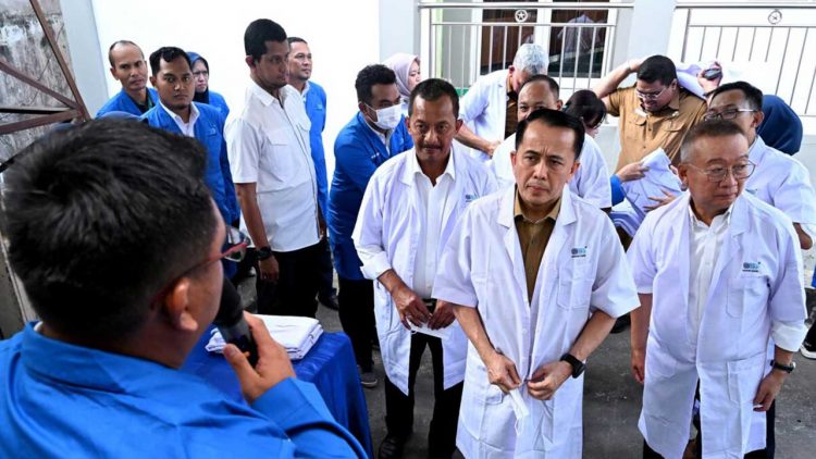 Pj Gubernur Sumut Kunjungi Fasilitas Laboratorium Sucofindo di Medan