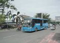 Pelajar Pekanbaru Digratiskan Naik Bus TMP