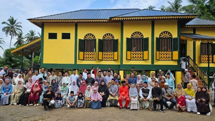 Replika Rumah Besar Tuan Syech di Silau Laut Diresmikan