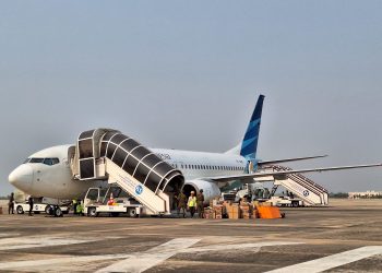 Garuda Indonesia Terbangkan Bantuan untuk Korban Gempa Myanmar