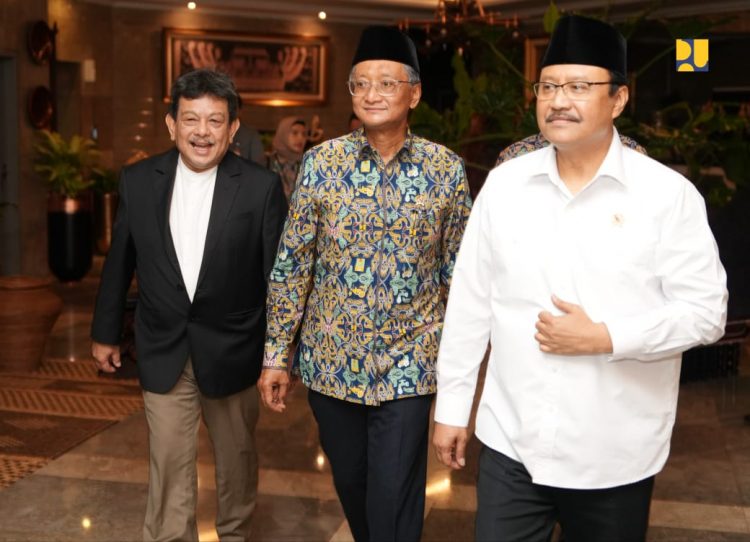 Temui Mensos, Menteri PU Tegaskan Komitmen Dukung Infrastruktur Sekolah Rakyat