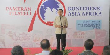 Peringatan 70 Tahun KAA, Kementerian Kebudayaan Hadirkan Pameran Filateli KAA di Bandung