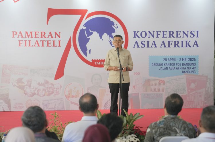 Peringatan 70 Tahun KAA, Kementerian Kebudayaan Hadirkan Pameran Filateli KAA di Bandung