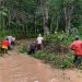 Warga Kundur Goro Bersihkan Sungai Akibat Tiga Kali Alami Kebanjiran
