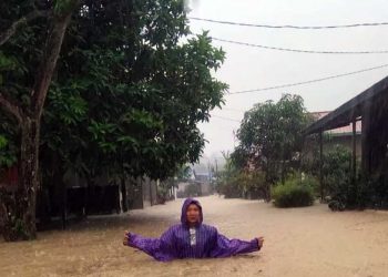 Hujan Sejak Subuh di Samarinda Akibatkan Banjir dan Longsor