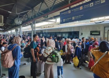 Arus Balik Waisak, KAI Catat Okupansi Tembus 104%