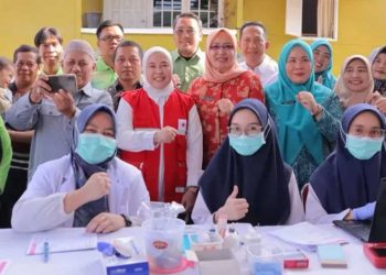 Hari Lansia di Palembang Dimeriahkan Donor Darah dan Bantuan Kursi Roda Hingga Sembako Gratis