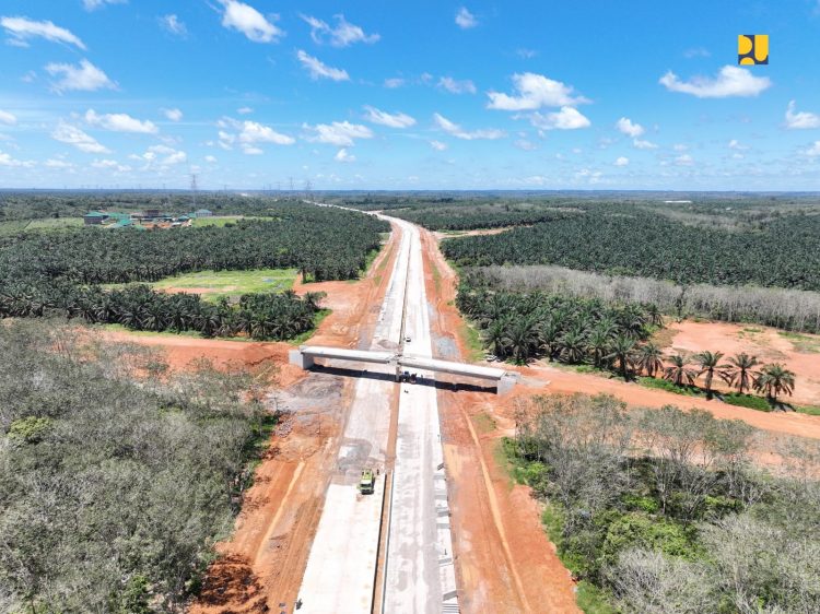 Progres 80 Persen, Kementerian PU Kebut Penyelesaian Tol Betung – Tempino – Jambi Seksi Tempino – Interchange Ness