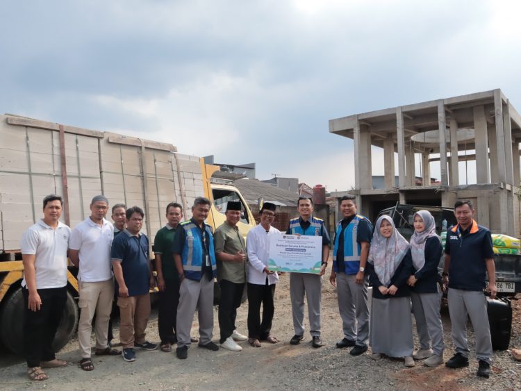 Perkuat Kepedulian Sosial, JMT Beri Bantuan Sarpras Ibadah Hingga 100 Juta
